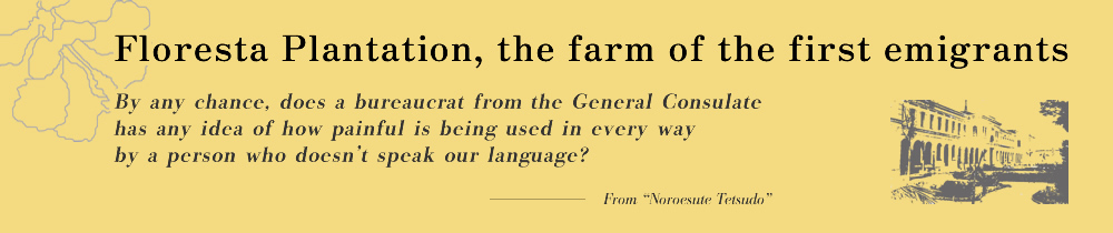 Floresta Plantation, the farm of the first emigrants By any chance, does a bureaucrat from .... have any idea of how painful is being used in every way by a person who doesn’t speak our language?